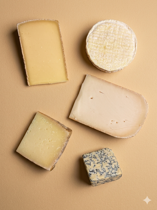 El perfecto anfitrión - Tabla de 5 quesos