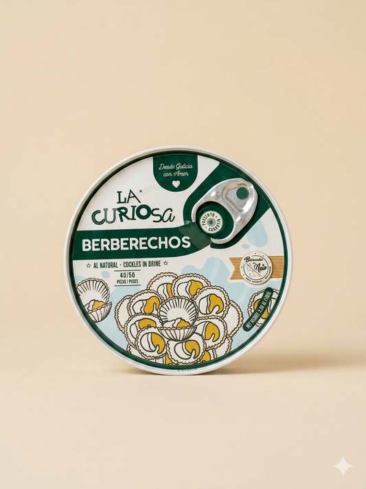 Berberechos al natural
